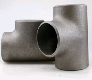 Sama Sch5 Galvanized Din Carbon Steel Pipe Tee Butt Weld Seamless