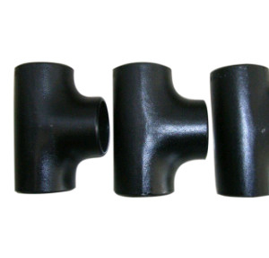 Butt Welding Sch40 Seamless Odm Carbon Steel Mengurangi Tee Pipe Fittings